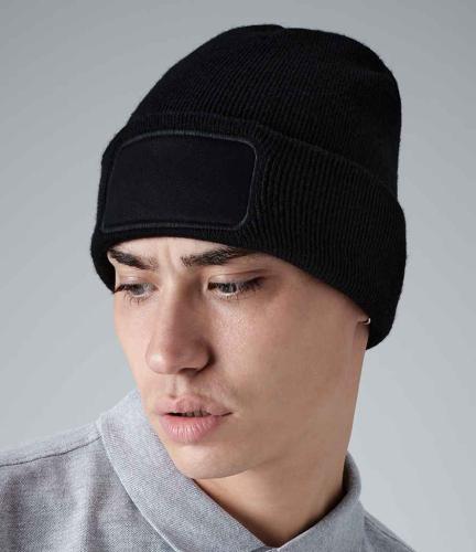 Beechfield Original Patch Beanie - Black - ONE